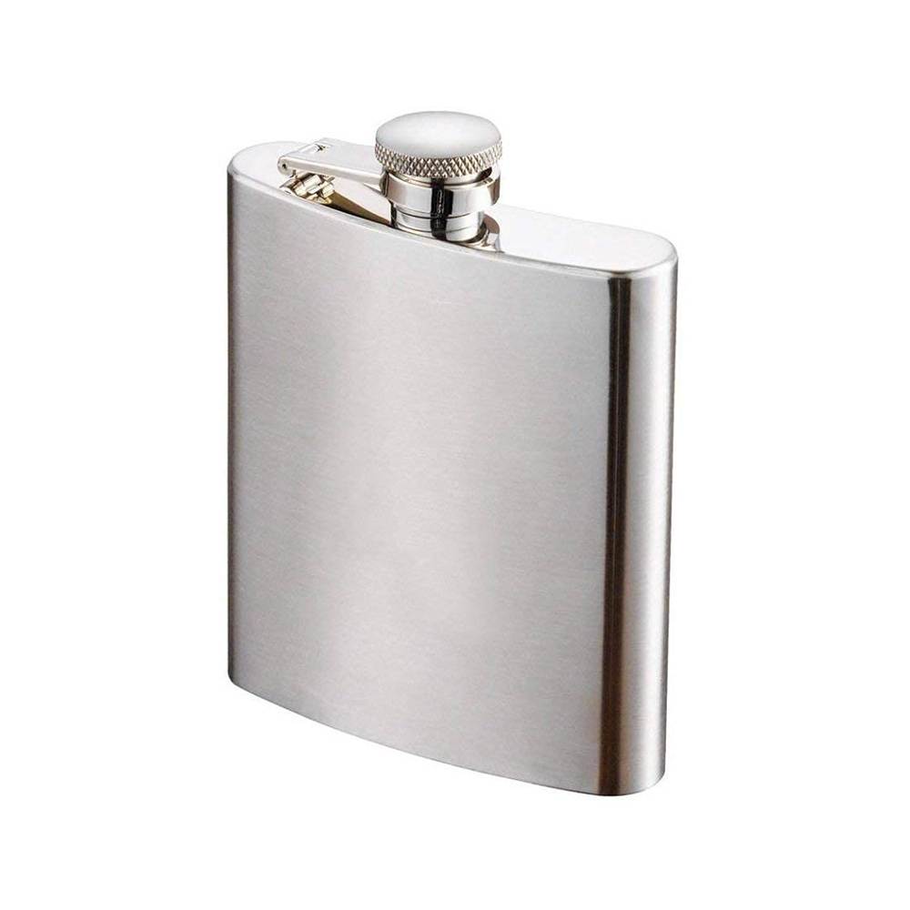 SKITCH Stainless Steel Bar Item Set Bar Accessories, Cocktail Set (Hip Flask)