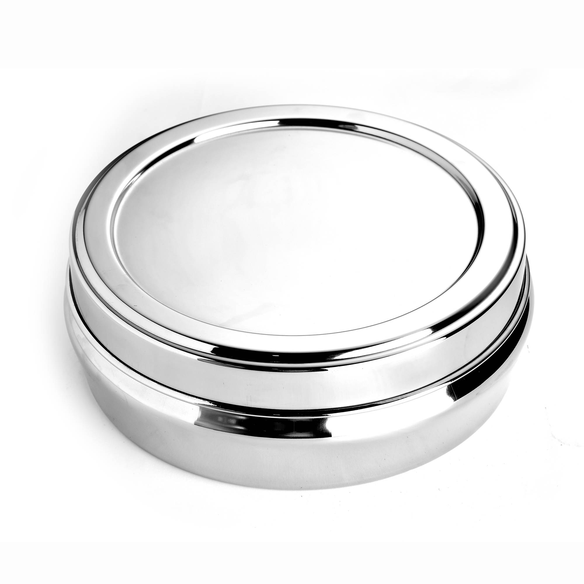 Skitch Stainless Steel Sleek Chapati, Roti Box | Chocolate Box | Multi-Purpose Storage Container