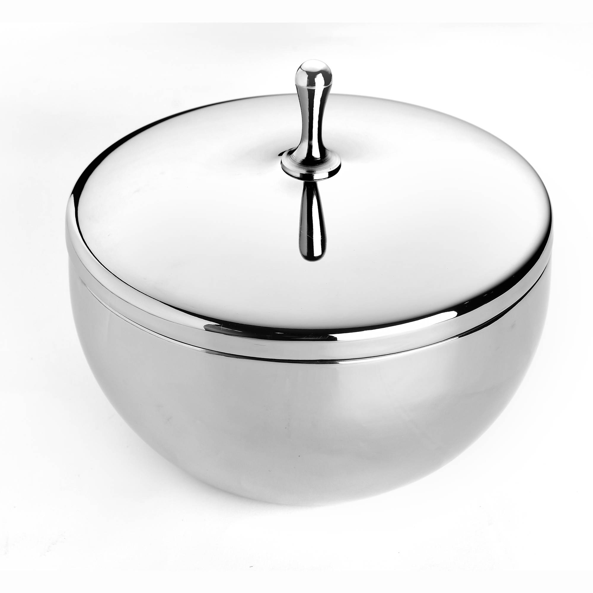 Stainless Steel Double wall Insulated Curry Serving Donga with Lid 1500ml