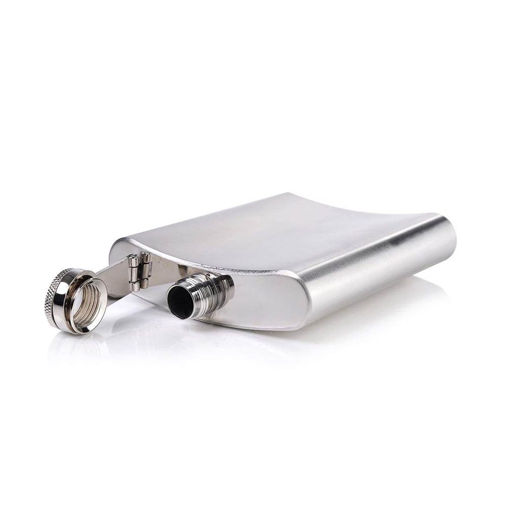 SKITCH Stainless Steel Bar Item Set Bar Accessories, Cocktail Set (Hip Flask)