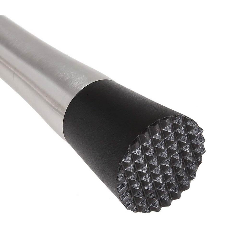 Skitch Stainless Steel Bartender Tool, Drink, Cocktail Muddler, Perfect for Home Bar for Making Delicious Cocktails, Drinks