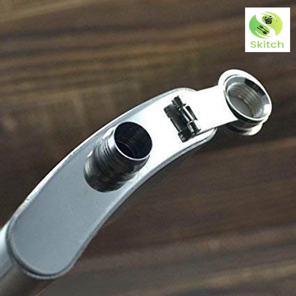 SKITCH Stainless Steel Bar Item Set Bar Accessories, Cocktail Set (Hip Flask)