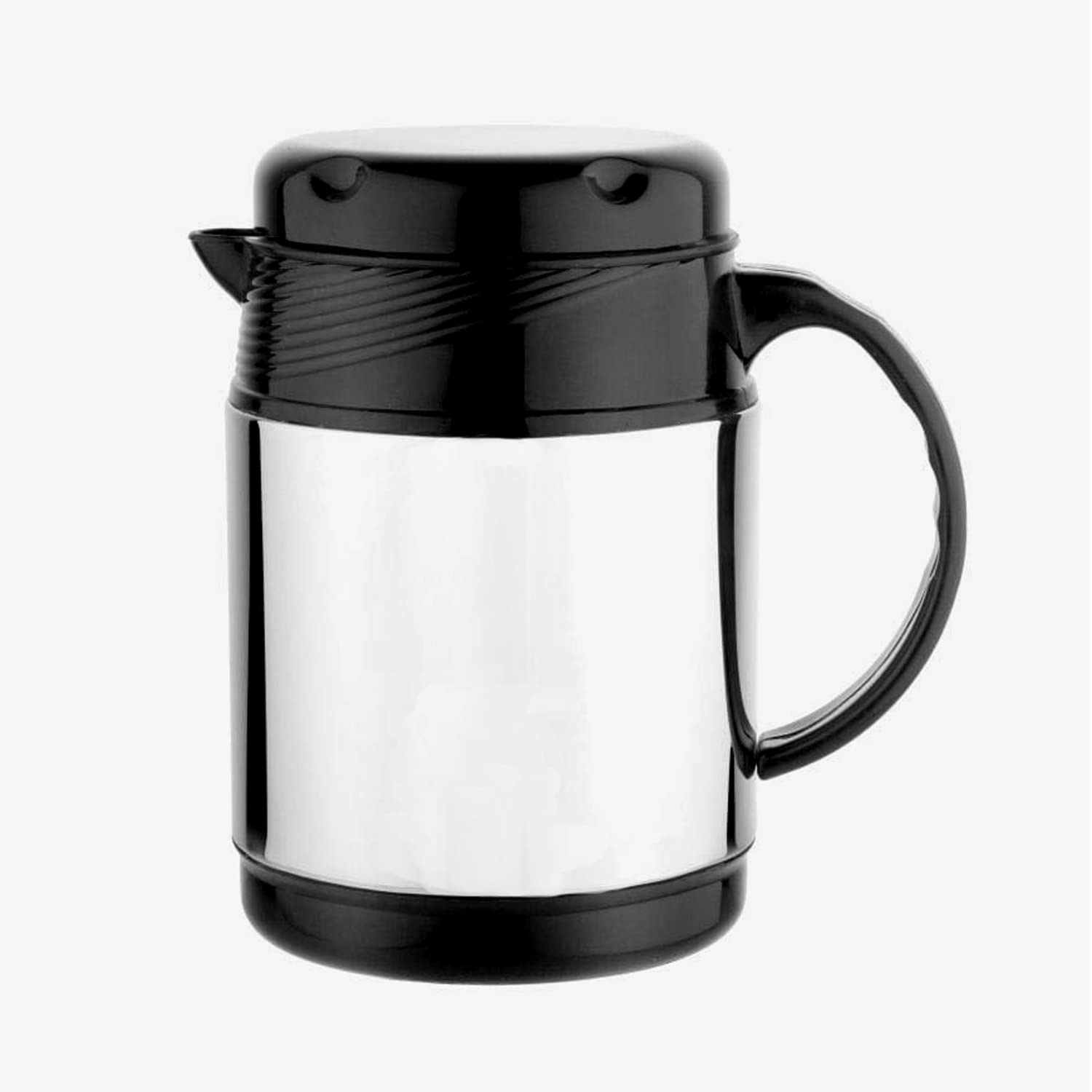 Skitch® Stainless Steel Kettle for Tea Coffee Milk Water Jug Kettle Serving Pot with Handle and Lid