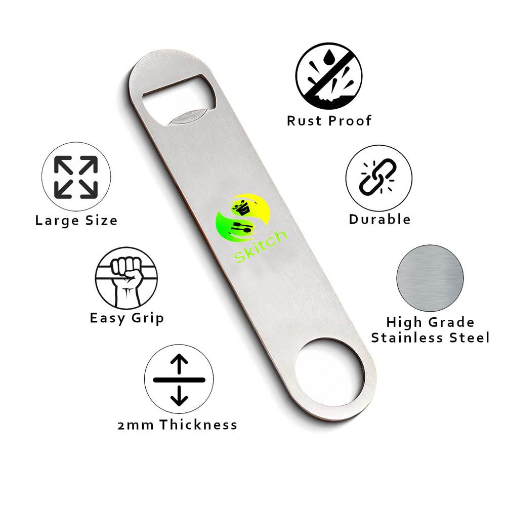 SKITCH Stainless Steel Bar Item Set Bar Accessories, Cocktail Set (Bottle Opener)