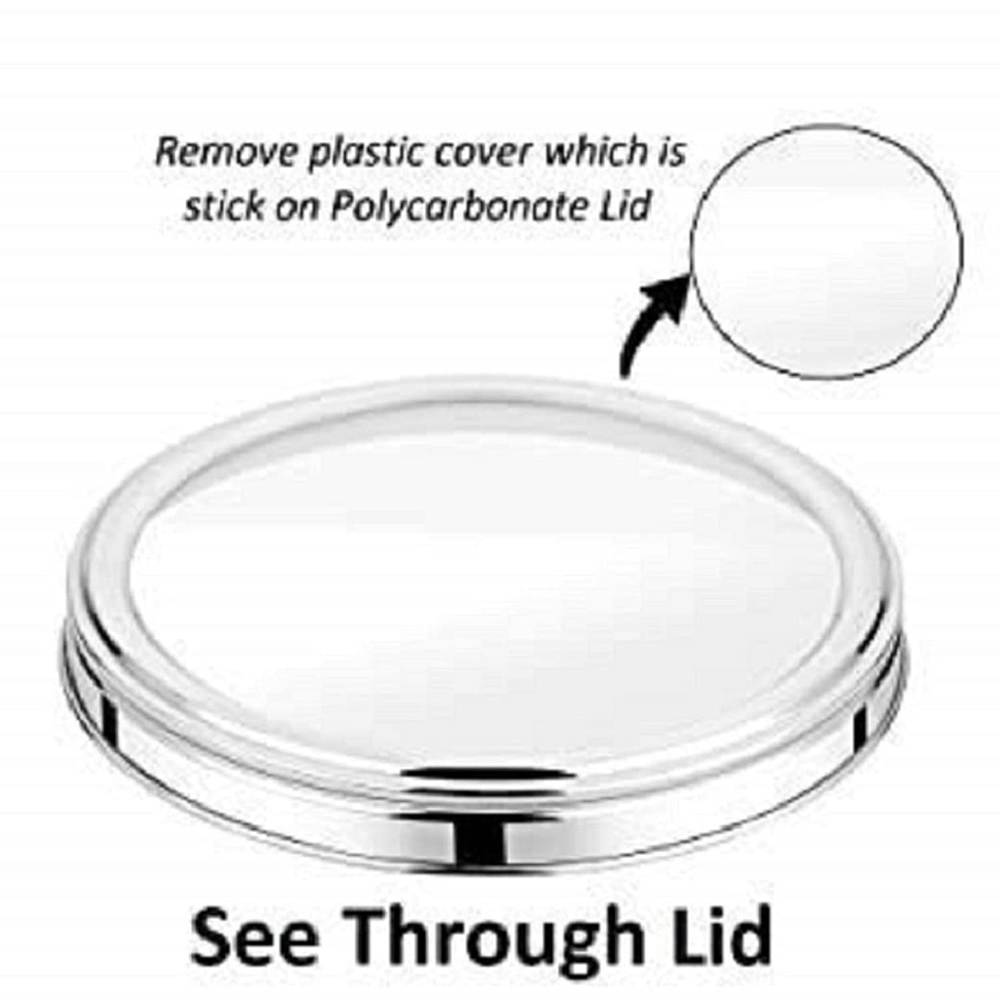 Skitch® Stainless Steel Belly-Shaped Multipurpose Box with Lid