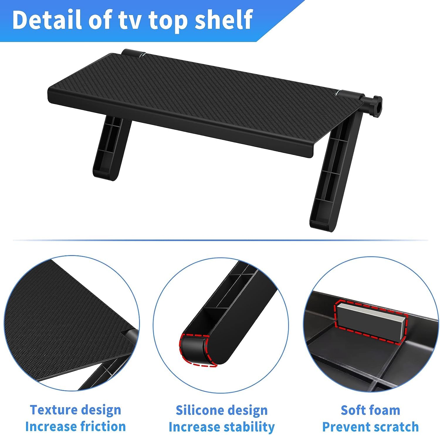 Skitch® Universal Premium Plasma Wall Mount & Set Top Box/Dth Stand Heavy Duty Stand for LCD TFT Plasma TV -Screen Fix Tilt Wall Mount/Bracket/Stand (Asw-13in)