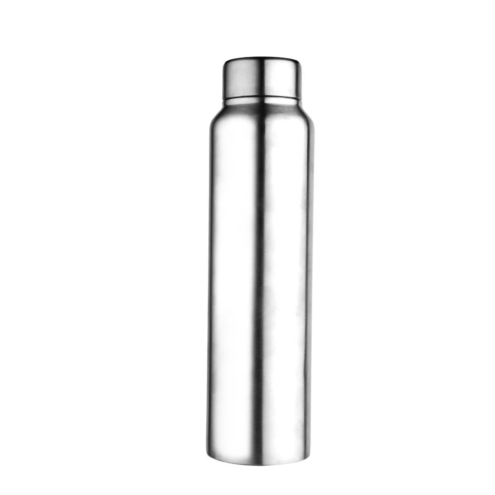 Skitch® Stainless Steel water Insulated Bottle with Flip Lid 1000 ml, Silver | Office Bottle | Gym Bottle | Home | Kitchen | Hiking | Trekking Bottle | Travel Bottle