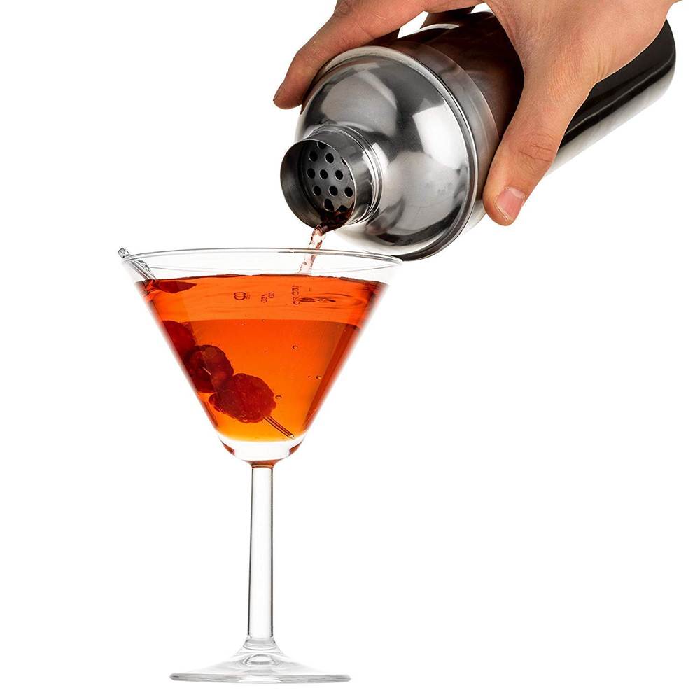 Stainless Steel Pocket Friendly Bar Set- Cocktail Shaker 500 ml,